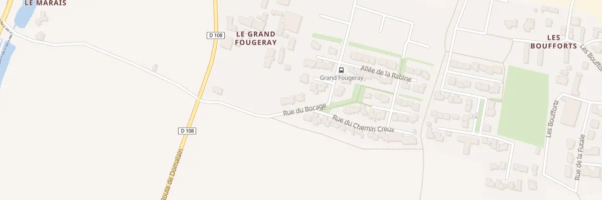 Plan du 1 Rue du Bocage à Vitré