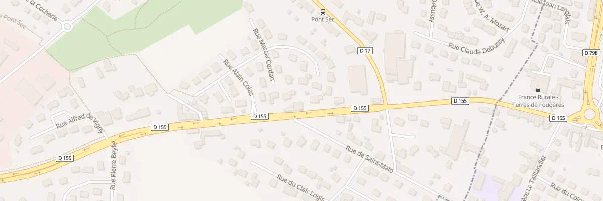 Plan du 22 Bd de la Motelle à Lécousse