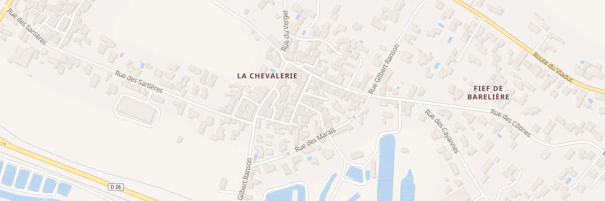 Plan du 12 Rue des Pecheurs La Chevalerie au Château-d’Oléron