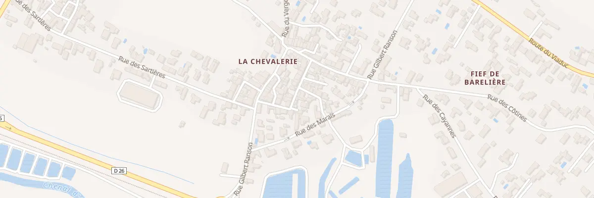 Plan du 10 Rue des Pecheurs La Chevalerie au Château-d’Oléron