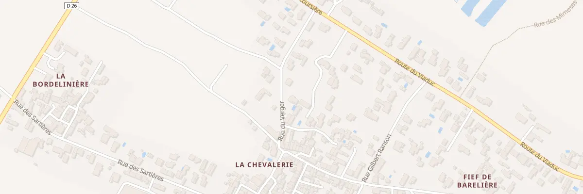 Plan du 6 Rue du Verger au Château-d’Oléron