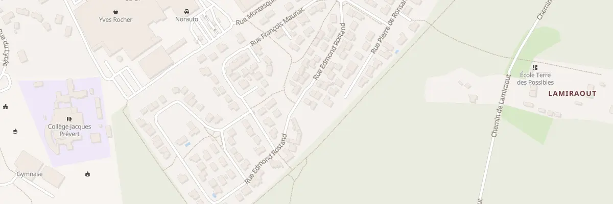 Plan du 179 Rue Edmond Rostand à Mimizan