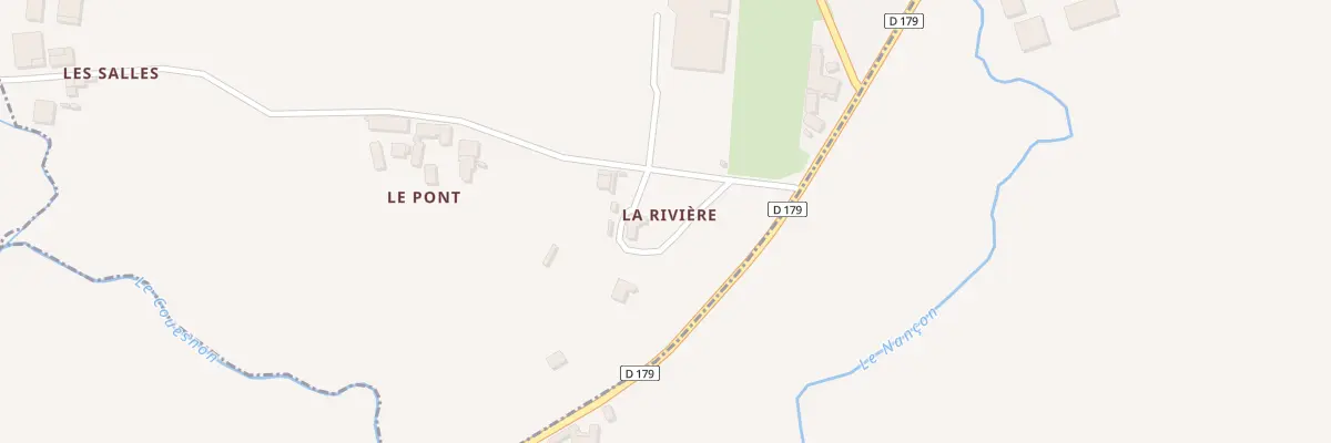 Plan du 16 Le Pont à Lécousse