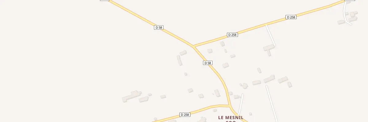 Plan du 7 Le Mesnil Coq - Percy à Percy-en-Normandie