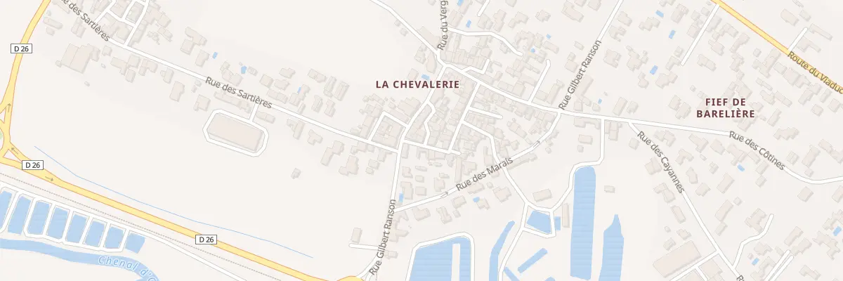 Plan du 3 Rue des Pecheurs la Chevalerie au Château-d’Oléron