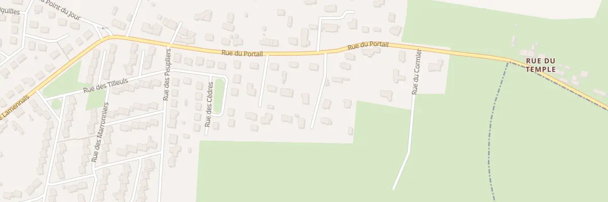 Plan du 20 Rue du Portail à La Guerche-de-Bretagne