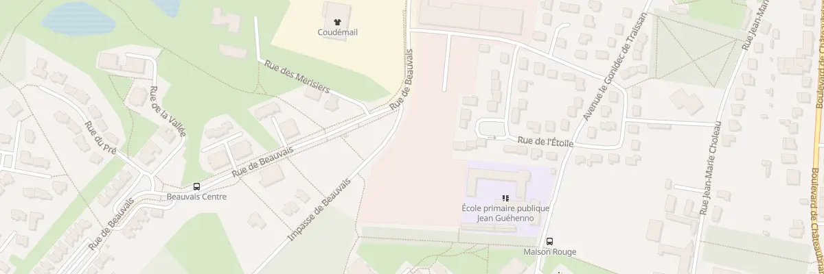 Plan du 3 Imp Georges Coudé à Vitré