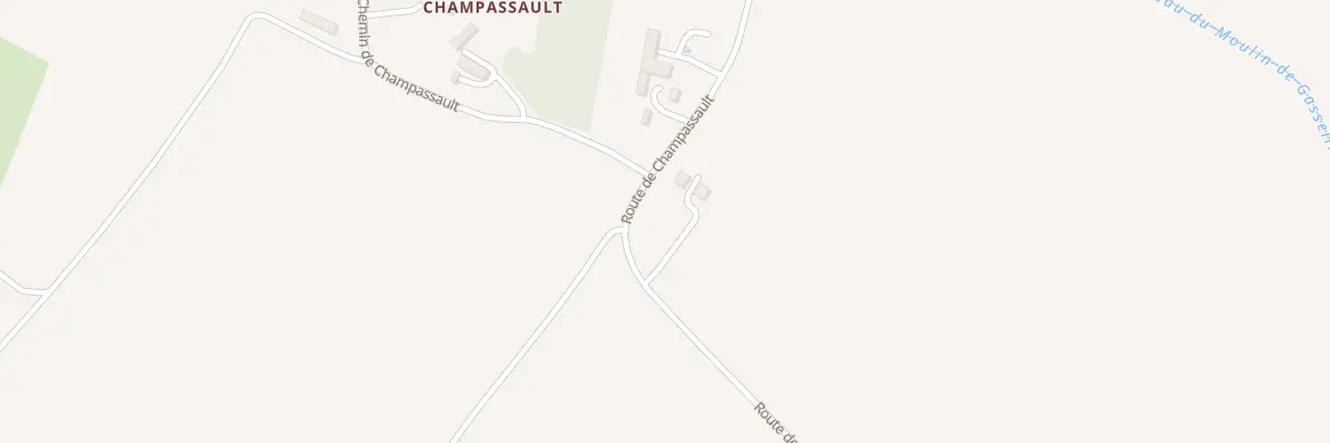 Plan du 5204 Butte de Champassault à Parcé