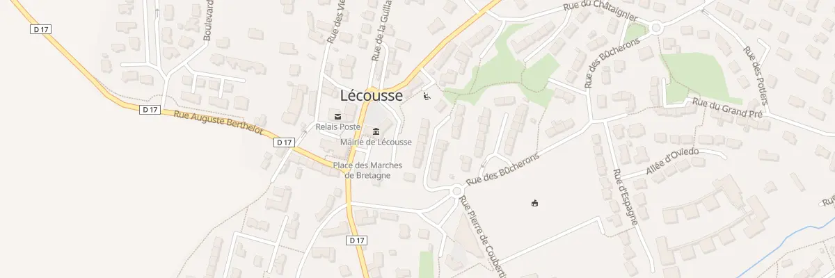 Plan du 7 Rue des Tisserands à Lécousse