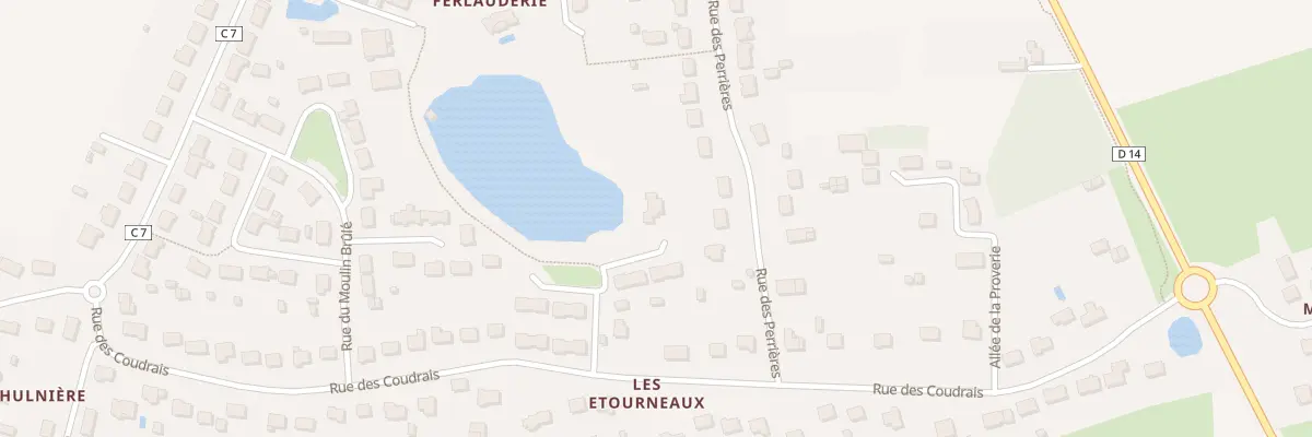 Plan du 124 La Ferlauderie à Mésanger