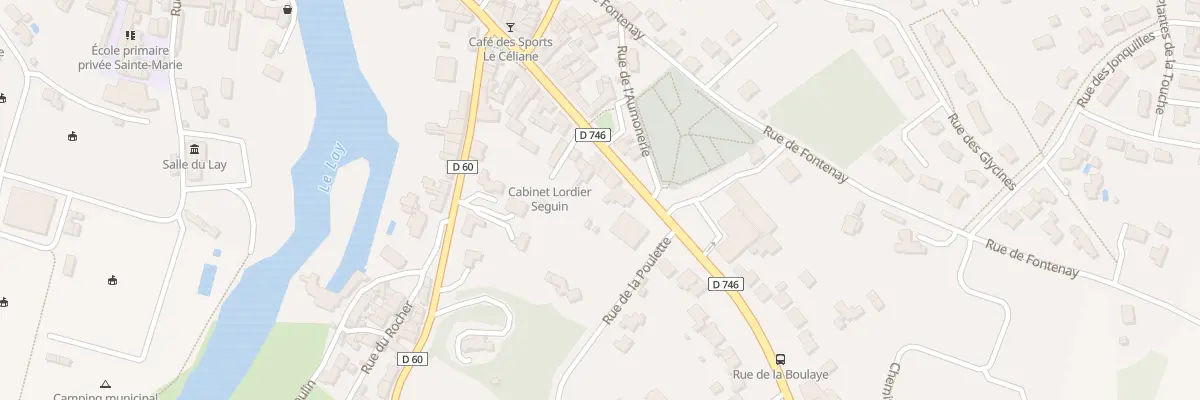 Plan du 32 Rue de la boulaye à Mareuil-sur-Lay-Dissais