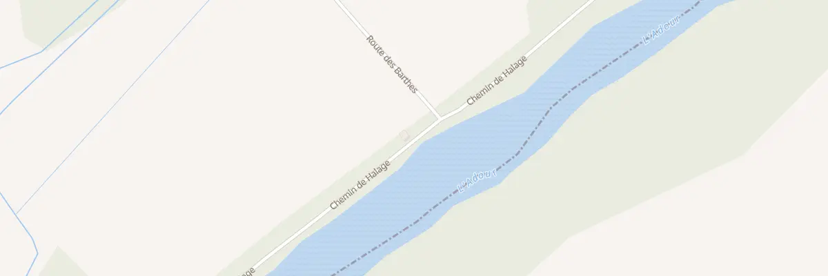 Plan du 1516 Che de Halage à Josse