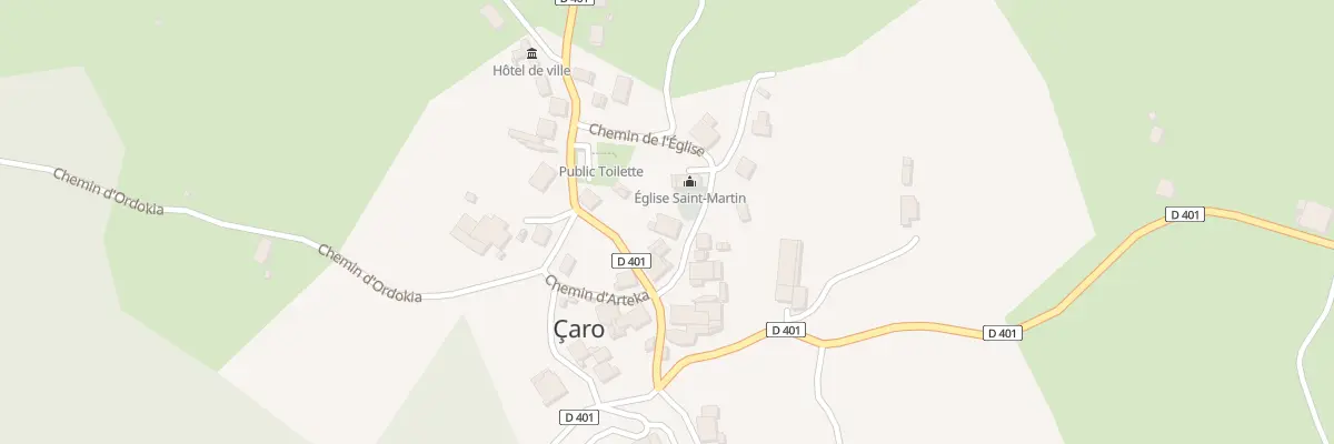 Plan du 170 Che de l’Église à Caro
