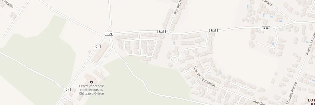 Plan du 9 Rue des Goelands au Château-d’Oléron