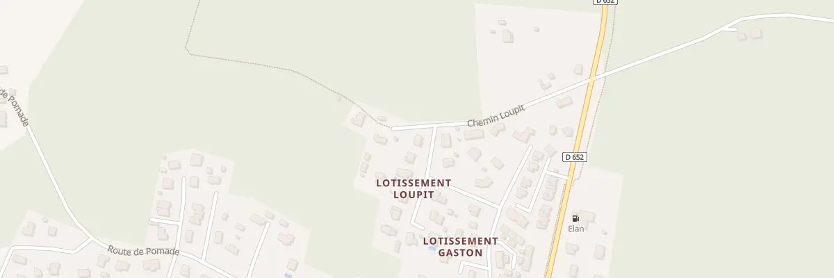 Plan du 361 Rue Gaston à Bias
