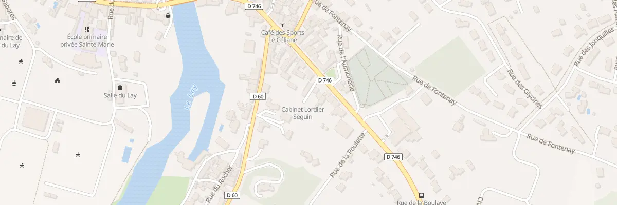 Plan du 26 Rue de la boulaye à Mareuil-sur-Lay-Dissais