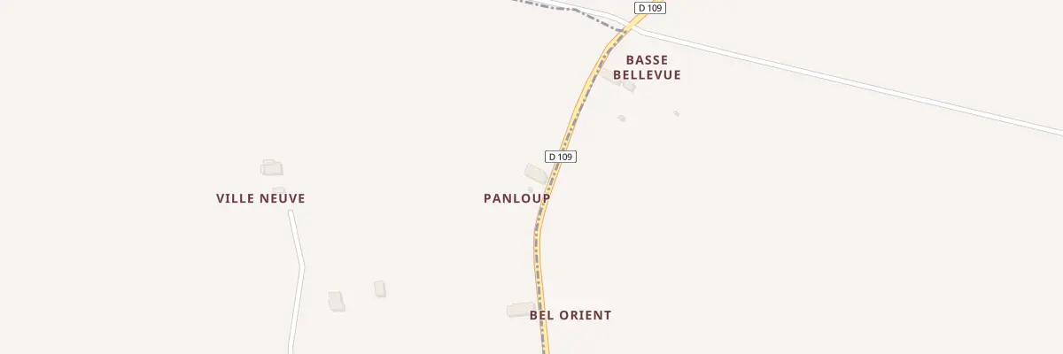 Plan du 29 Panloup à Taillis