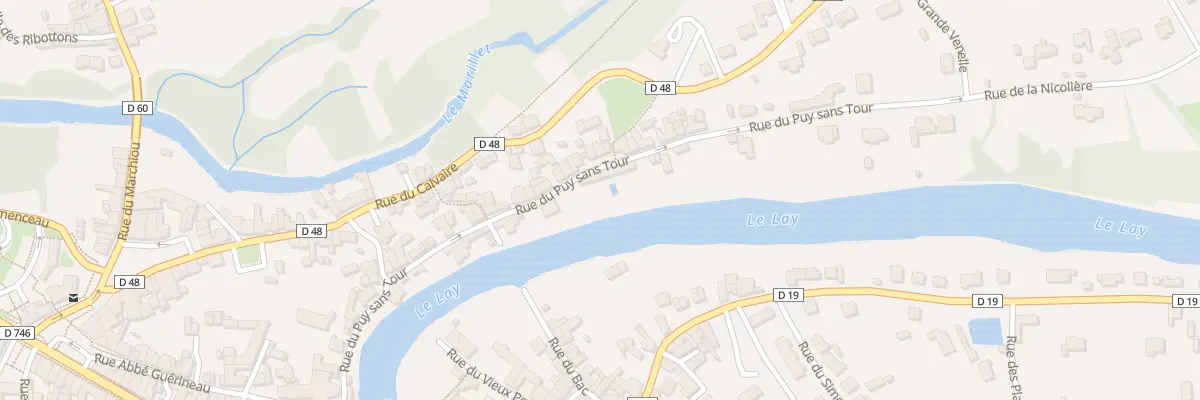Plan du 26 Rue du puy sans tour à Mareuil-sur-Lay-Dissais