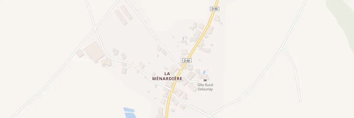 Plan du 54 La Menardière à Fougeré