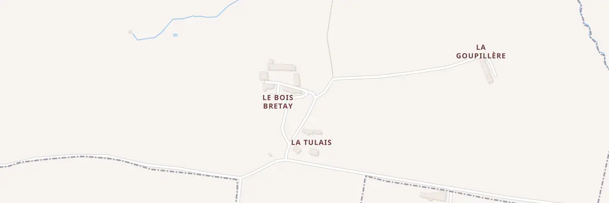 Plan du 5142 Le Bois Bretay au Châtellier