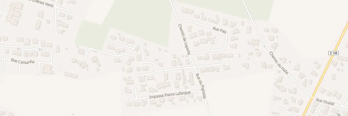 Plan du 38 Rue François Donnan à Magescq
