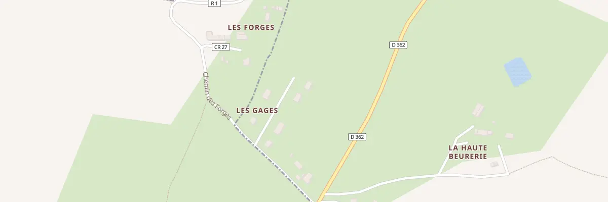 Plan du 5082 Les Gages à Notre-Dame-de-Livoye