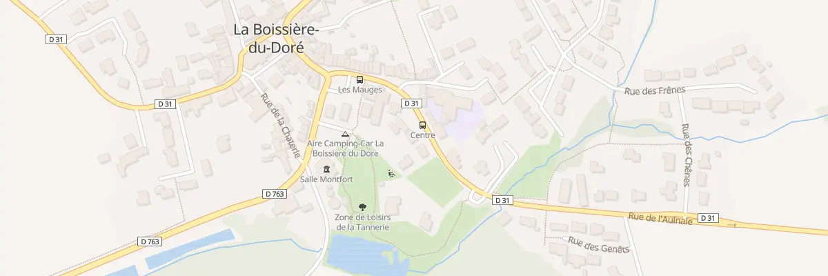 Plan du 12 Rue des mauges à La Boissière-du-Doré