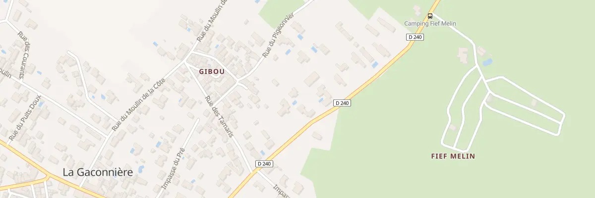 Plan du 23 Rue des Alizés au Château-d’Oléron