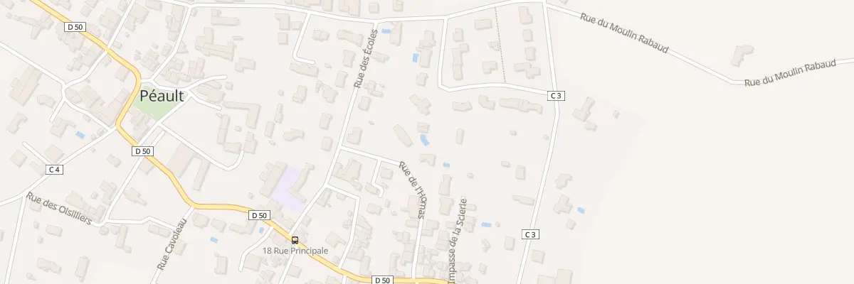 Plan du 14 Rue de l’homas à Péault