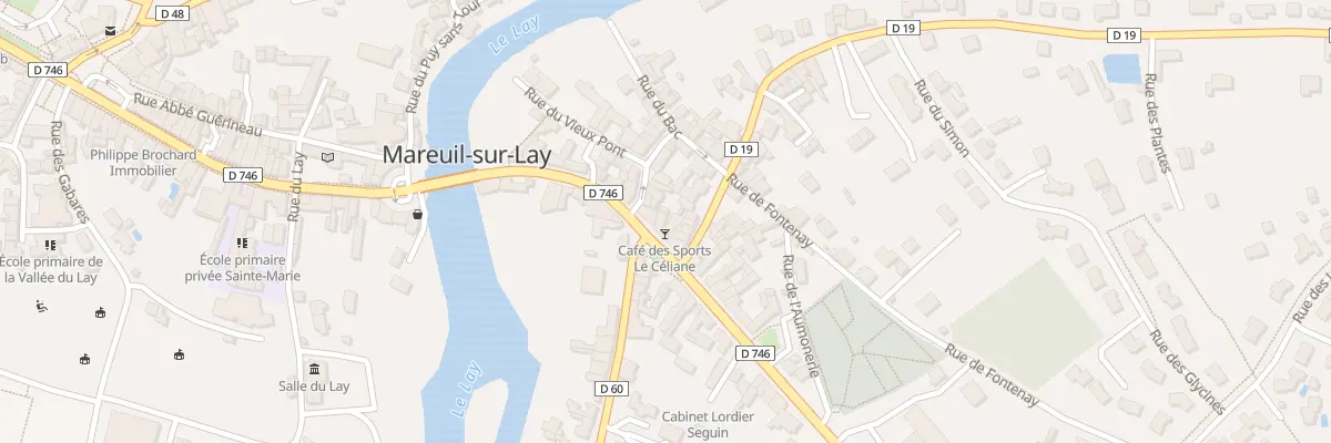 Plan du 17 Rue de la boulaye à Mareuil-sur-Lay-Dissais