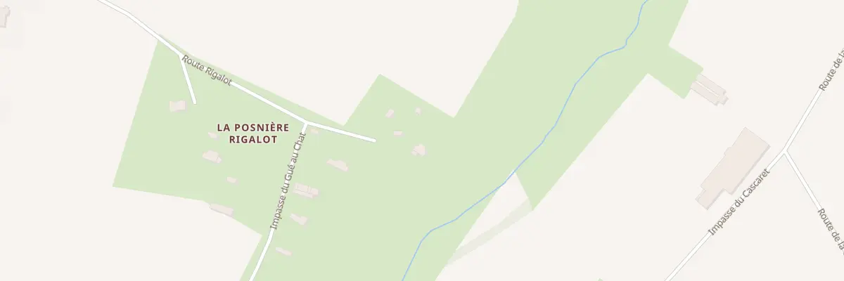 Plan du 15 Rte Rigalot - Vezins à Isigny-le-Buat