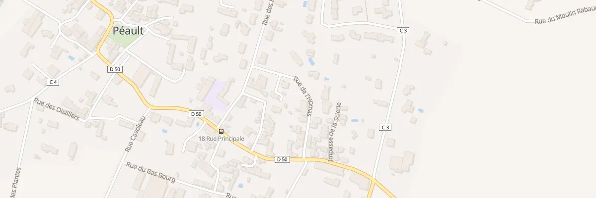 Plan du 9 Rue de l’homas à Péault
