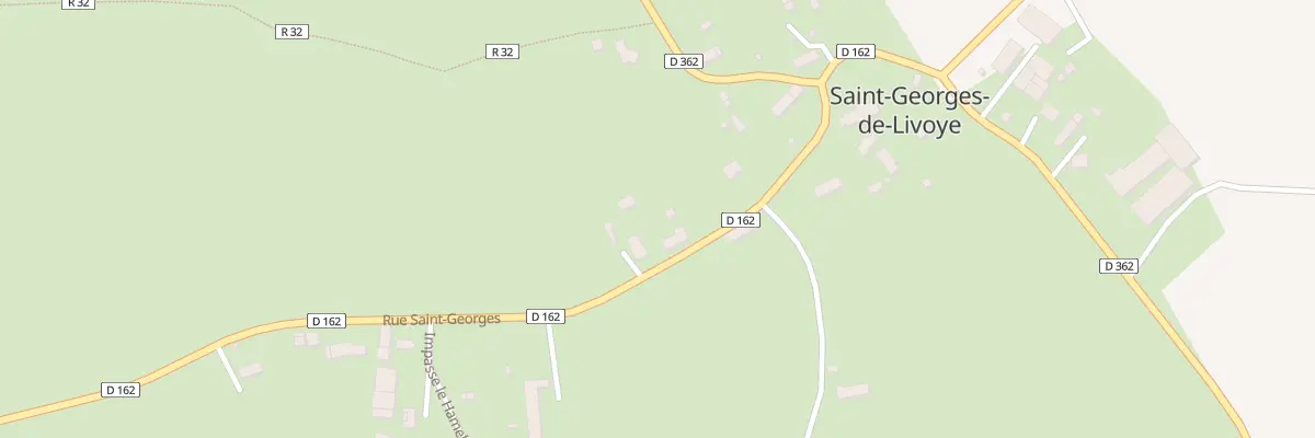Plan du 5003 Le Bourg à Saint-Georges-de-Livoye