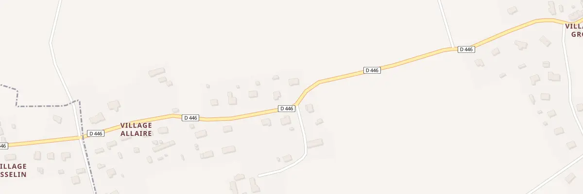 Plan du 2 L’Hotel Goulifard au Mesnil-Amey