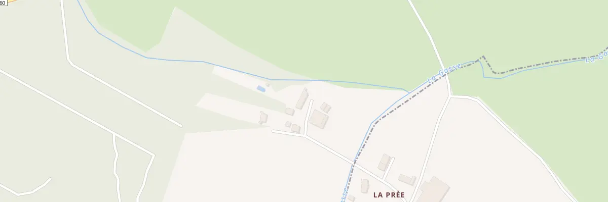 Plan du 2 La Ricotière à Fougeré