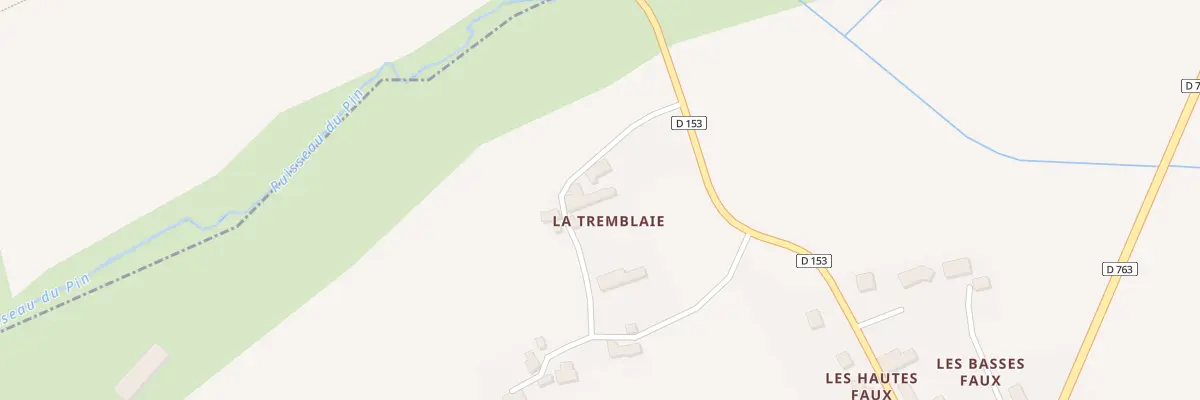 Plan du 5162 La Tremblaie à La Boissière-du-Doré