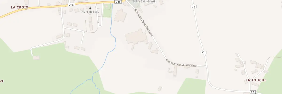 Plan du 6 Rue Jean de la Fontaine à Villamée