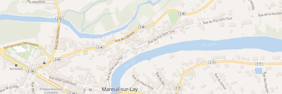 Plan du 18 Rue du puy sans tour à Mareuil-sur-Lay-Dissais