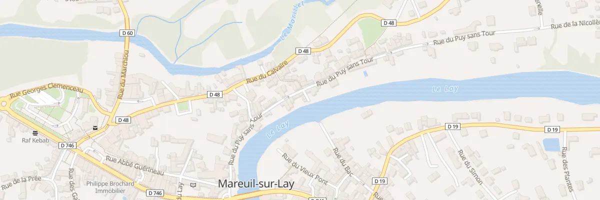 Plan du 16 Rue du puy sans tour à Mareuil-sur-Lay-Dissais