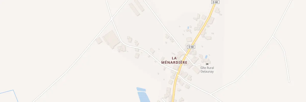 Plan du 42 La Menardière à Fougeré