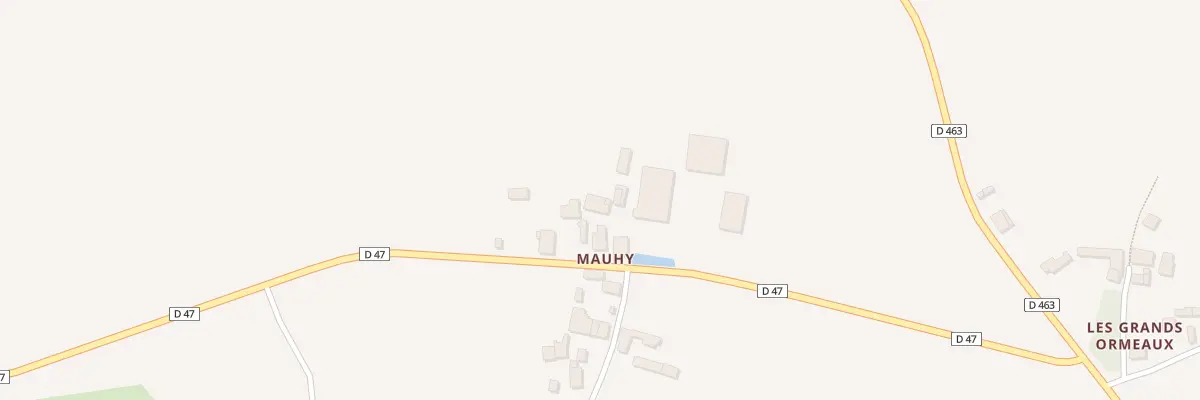 Plan du 409 Mauhy à Rannée
