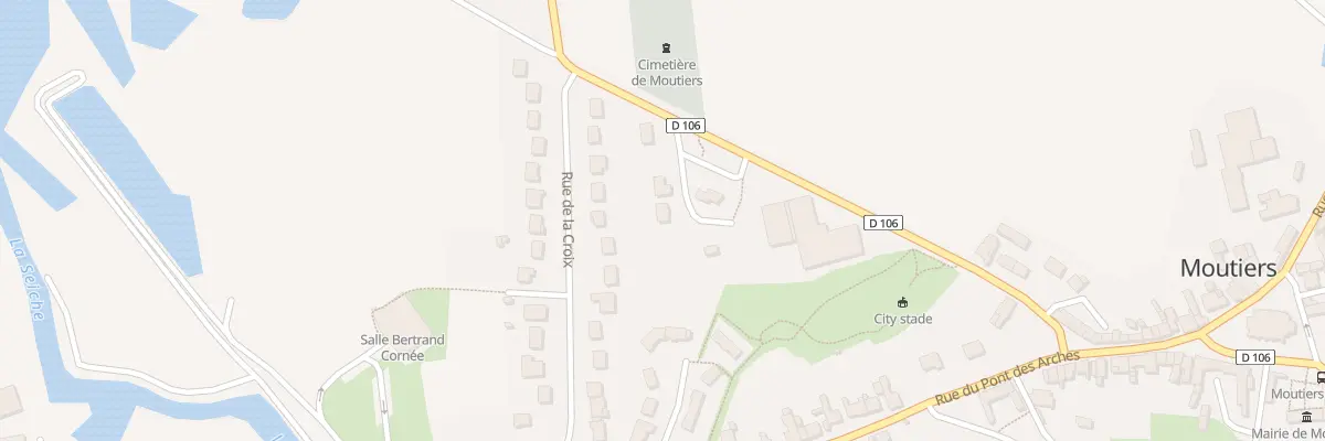 Plan du 4 Lot du Chene à Moutiers