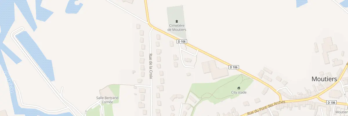Plan du 3 Lot du Chene à Moutiers