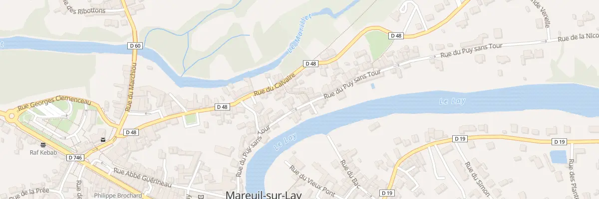 Plan du 19 Rue du puy sans tour à Mareuil-sur-Lay-Dissais