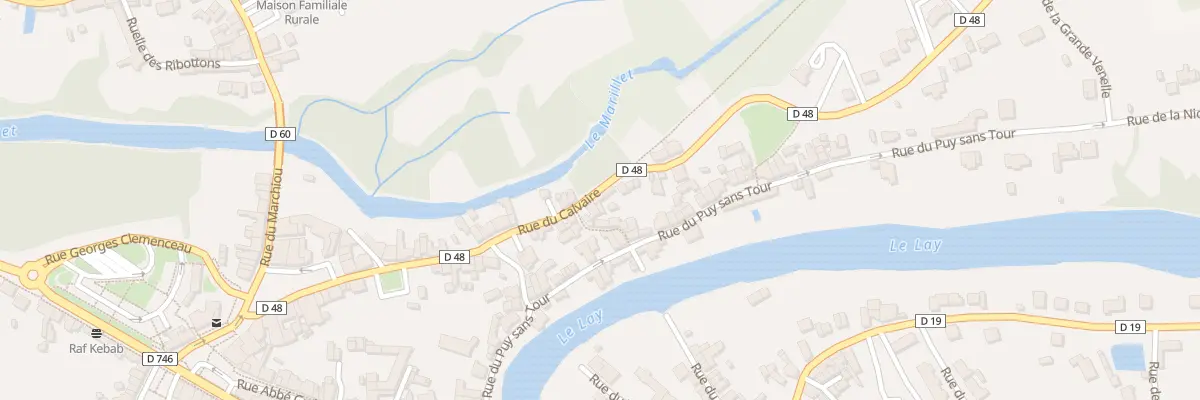 Plan du 10 Rue du calvaire à Mareuil-sur-Lay-Dissais