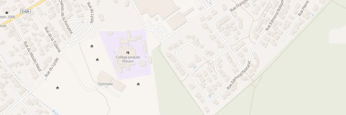 Plan du 210 Rue Victor Hugo à Mimizan
