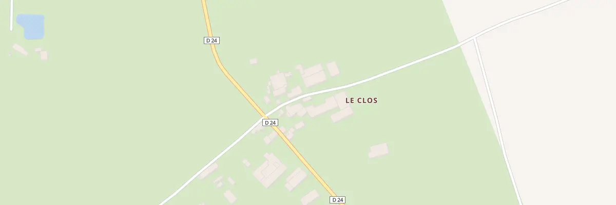 Plan du 5084 Le Clos à Montreuil-des-Landes