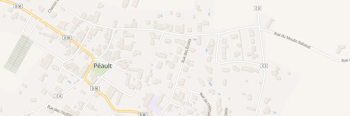 Plan du 14 Rue des écoles à Péault