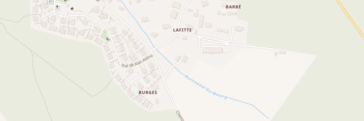 Plan du 85 Che de Tonne à Saint-Julien-en-Born