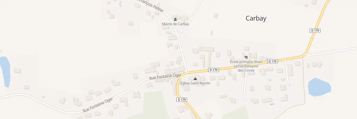 Plan du 3 Rue francois peltier à Carbay